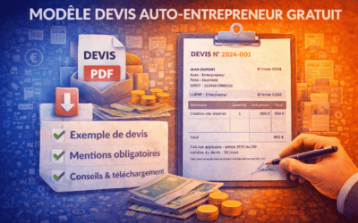 Modèle devis auto-entrepreneur gratuit (exemple + conseils)
